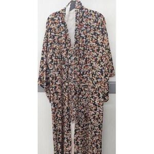‎Japanese Women's Traditional YUKATA KIMONO JAPAN Blue Floral